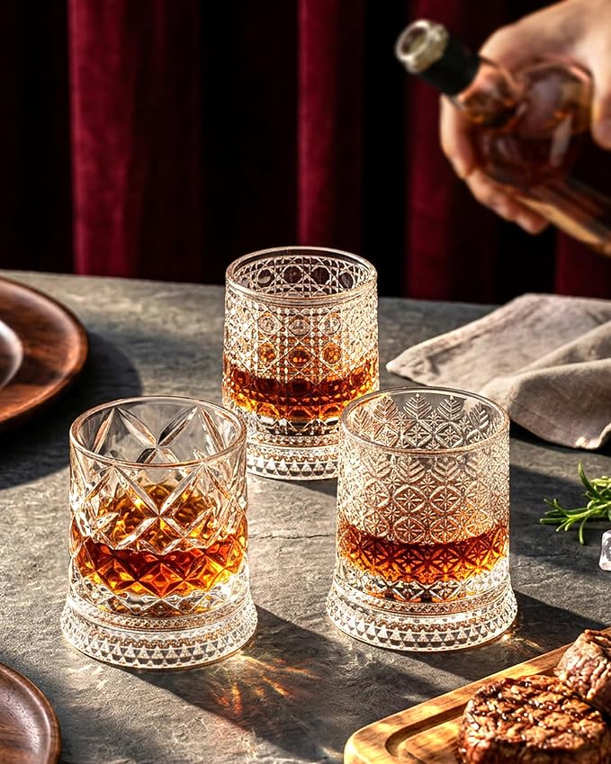 CEEFU 360° Spinning Whiskey Glasses Set - Image 9