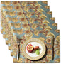 Extra Luxury Dinner Placemats Set of 6, by NYSMXF