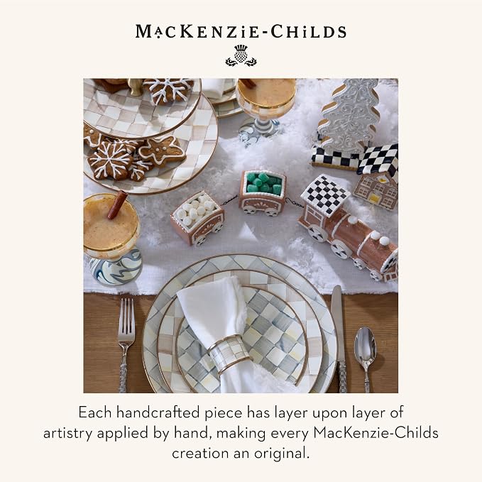 MACKENZIE-CHILDS Enamel Napkin-Ring Set, napkin-holder ring - Image 6