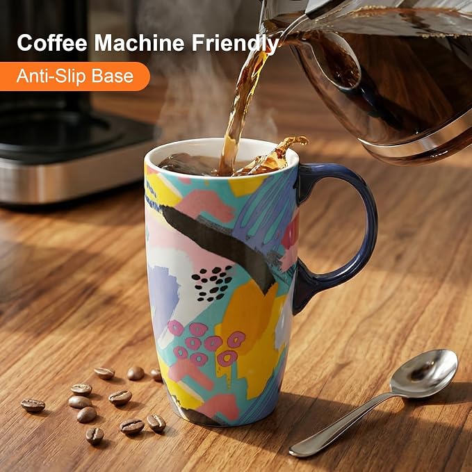 Topadorn 17oz Ceramic Travel Mug - Image 3
