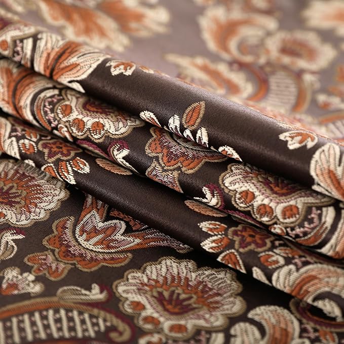 Luxury Vintage Table Runner Embroidery Jacquard Fabric - Image 3