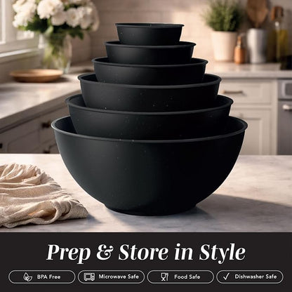 COOK WITH COLOR Mixing Bowls with TPR Lids - Image 3