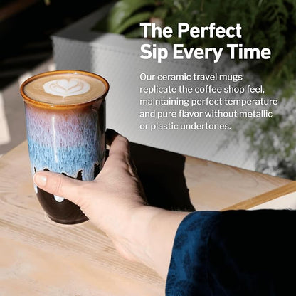 NOVA CERAMICS Coffee Tumbler – Travel Mug - Image 4