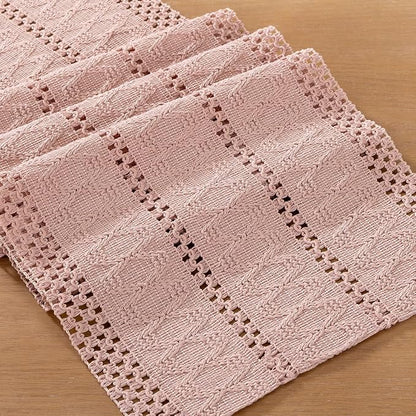 Boho Table Runner Summer Farmhouse Rustic Dining Dresser Scarf Home Decor | - Image 2