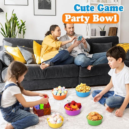 Foaincore Kids Plastic Bowls 10 oz Cereal Snack Microwave Dishwasher Safe - Image 3