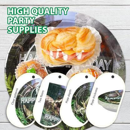96Pcs Dinosaur Birthday Party Decorations - Image 3