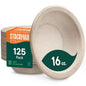 Paper Bowls, 100% Compostable Disposable Soup Bowl by StackMan