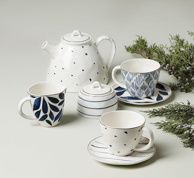 Lenox 893764 Blue Bay 9-Piece Tea Set - Image 3