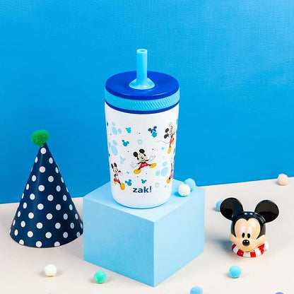 Zak Designs Disney Mickey Mouse Kelso 12oz Leak-Proof Toddler Straw Cup - Image 3