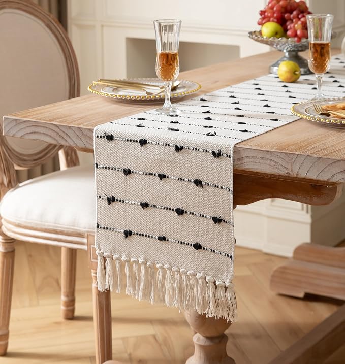 Caflife Boho Table Runner 72 Inchs Long - Image 2