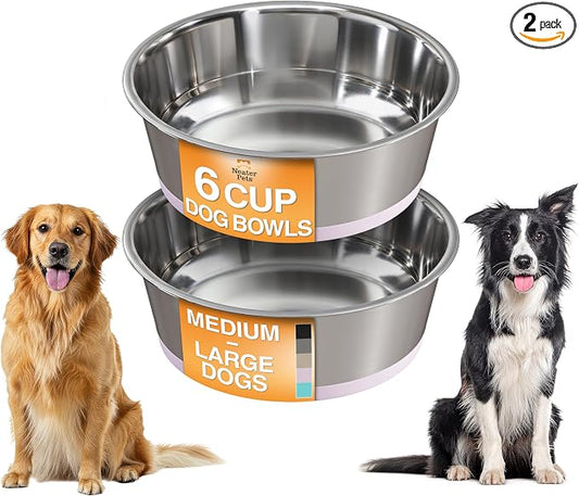 Neater Pet Brands Stainless Steel Dog Bowls by NeaterPetBrands