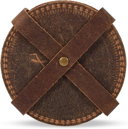 Set of 6 Coaster Geniune Leather Tea Coasters - Image 8