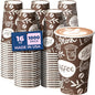 Fit Meal Prep 16 oz Coffee Cups 1000 Count, Leak-Proof Hot Cup, Disposable by FMPBRANDS