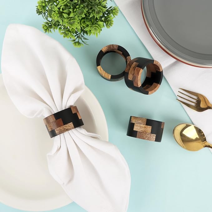Wooden Napkin Rings - Image 3