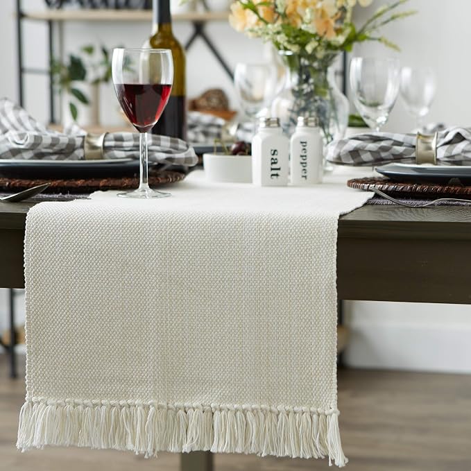 DII Variegated Tabletop Collection, Table Runner3x72 - Image 2