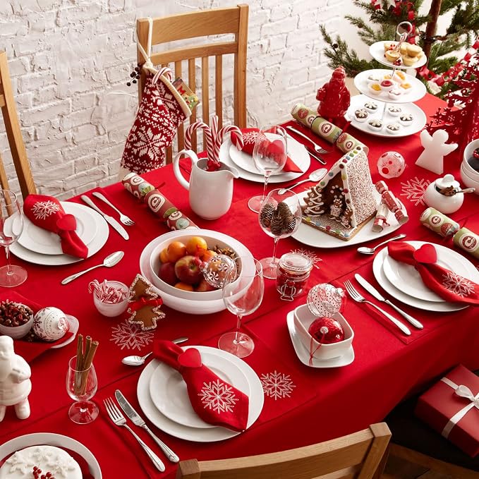 wonlex Valentine’s Day Napkin Rings Set of 6, Dinner Party, Serviette - Image 2