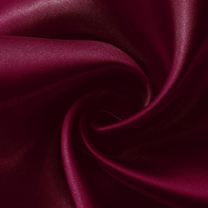 Horbaunal 24 Pack Burgundy Satin Table Runner 12 x 108 Inch | Smooth Table - Image 7