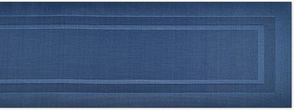DII PVC Tabletop Collection Woven Indoor/Outdoor, Table Runner, Nautical Blue - Image 2