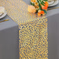 Snowkingdom 2 PCS Gold Table Runner 108 Inches Long by Snowkingdom