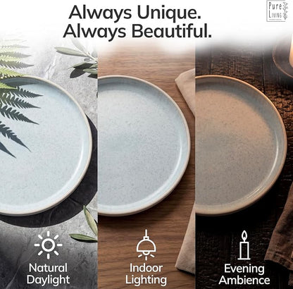 12 Piece Stoneware Dinnerware Set - Image 7