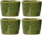 Ceramic Espresso Cups 4oz Modern Stackable Demitasse Mugs by Unknown