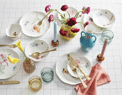 Lenox Butterfly Meadow Porcelain 28-Piece Dinnerware Set - Image 11
