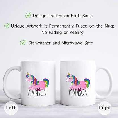 Personalized Mug for Kids, Girls | Customized Hot Chocolate, Coffee & Tea Cup | - Image 2