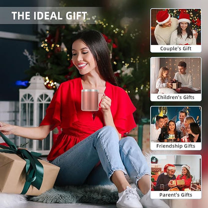 Volhoply 14oz Insulated Stainless Steel Coffee Mug - Image 6