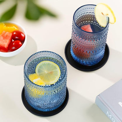 Hobnail Drinking Glasses Set of 12 - Image 8