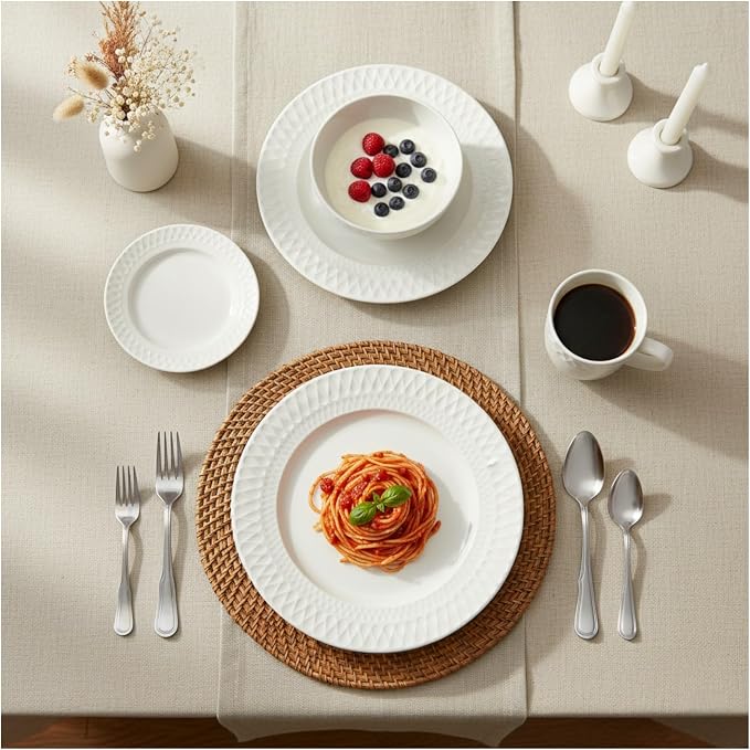 16 Piece Bone China Dinnerware Sets - Image 8