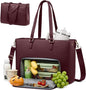 LOVEVOOK Lunch Tote Bag for Women, 3 in 1 Work Bag by LOVEVOOK