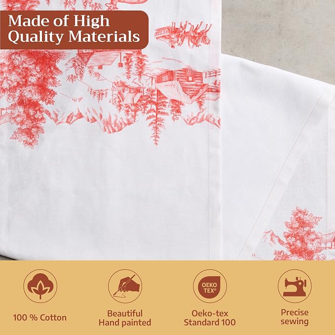Maison d' Hermine Table Runner 100% Cotton 14.50" x 72" | Table Runners 72 - Image 3