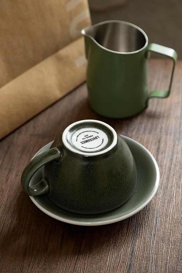 Loveramics Matt Cappuccino Cup, 10 oz Ceramic Latte Art Mug - Image 3