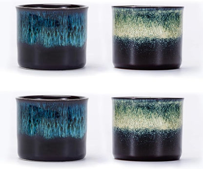Espresso Cups Set of 2, Ceramic Espresso Cups, Expresso Shots Cups, 2.5oz Tea by RISTEASO