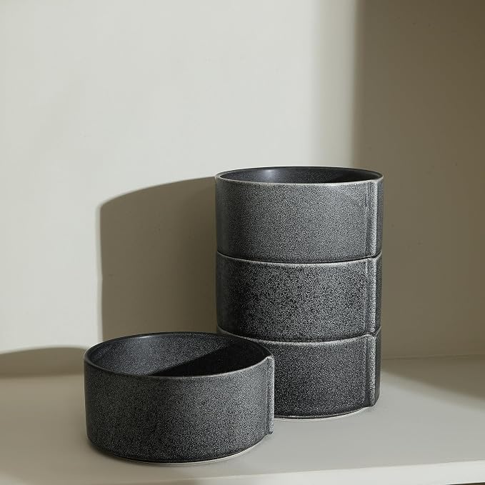 Stone Lain Bao 8-Piece Bowl Set Stoneware - Image 2