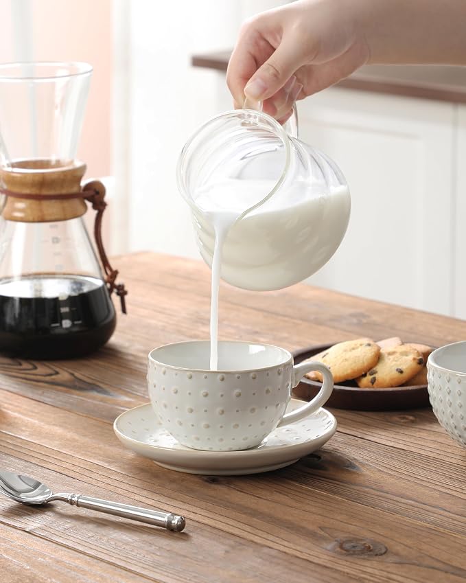 MALACASA 6 OZ Cappuccino Cups - Image 5