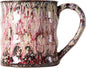 Unique Reactive Glaze Ceramic Coffee Mug - 15 oz Large Coffee Cup by XIYUANJI