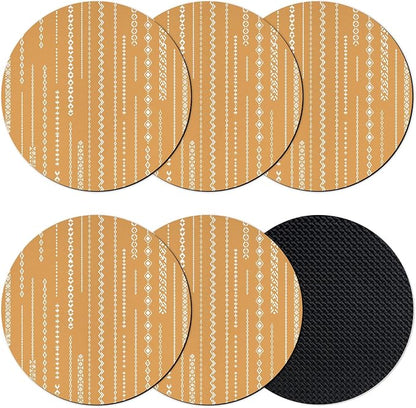 Southwestern Lines Coasters Set of 6 Absorbent Coasters by Unknown