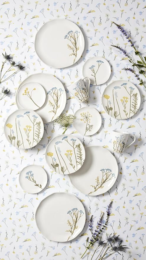 Lenox Wildflowers 4-Piece Tidbit Plates, Dessert Plate Set - Image 7