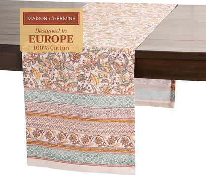 Maison d' Hermine Table Runner 100% Cotton 14.50" x 108" | Table Runners 108 by MaisondHermine