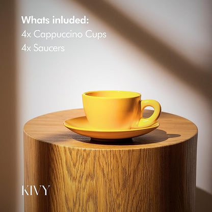 KIVY Cappuccino Cups Set of 4 - Image 5