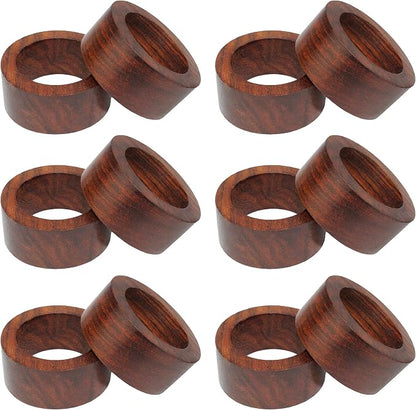 COTTON CRAFT Solid Wood Napkin Rings by COTTONCRAFT