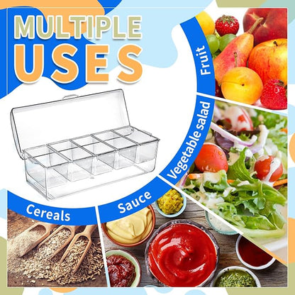 Ice Chilled Condiment Caddy, Condiment Containers - Image 4