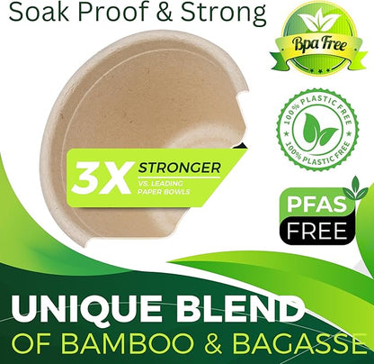 4oz Disposable Paper Cups, Sturdy Small/Mini Paper Cups/bowls, Tasting and - Image 3