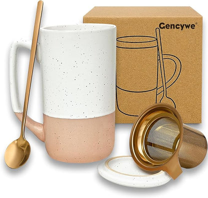 Gencywe Ceramics Large Tea Cup by Gencywe