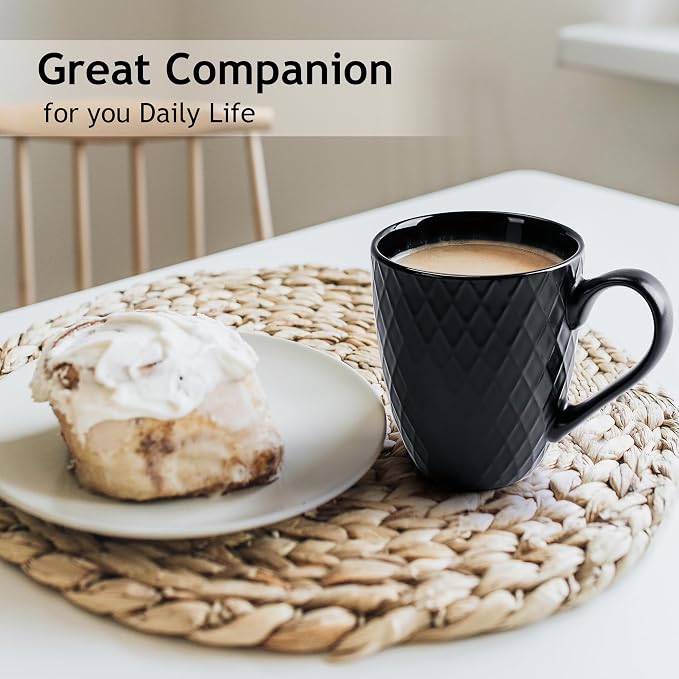 MIAMIO - Coffee Mugs Set of 6 - Palmanova Collection | Modern matte ceramic mug - Image 3