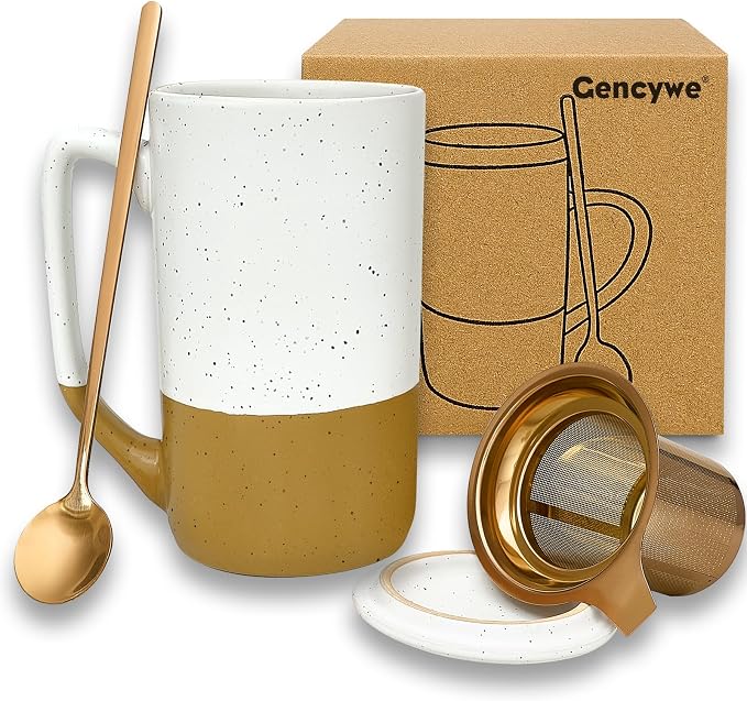 Gencywe Ceramics Large Tea Cup by Gencywe