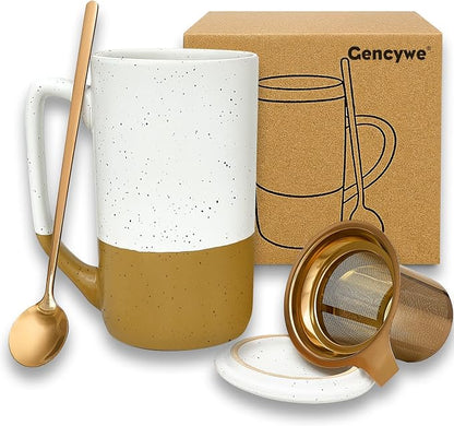 Gencywe Ceramics Large Tea Cup by Gencywe