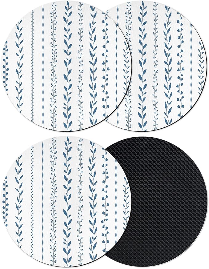 Modern Minimalist Coasters Set of 4, Absorbent Coasters by Unknown