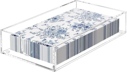 HBlife Acrylic Guest Towel, Paper Napkin Holder Tray by HBlife